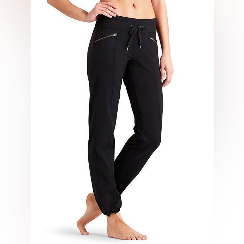 Athleta | Black Metro Slouch Pant